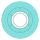Ruedas Ricta Clouds Transparent Aqua White 78a