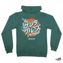 Sudadera Santa Cruz Kids Serpent Japanese Dot Zip Alpine Green
