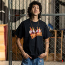 Playera Thrasher x Neckface Sucka Free Black