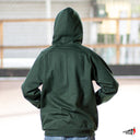 Sudadera As de Paz Logo Gótica Verde