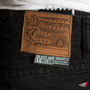 Pantalon Volcom Vorta Leg Opening Black in Black