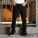 Pantalon Volcom Vorta Leg Opening Black in Black