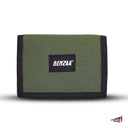 Cartera Benzaa Velcro Box Logo Olivo