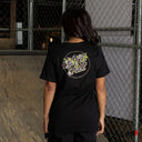 Playera Santa Cruz Womens Exhibit Dot Black