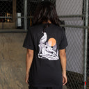 Playera Santa Womens Cruz Raven Vintage Black