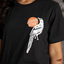Playera Santa Womens Cruz Raven Vintage Black