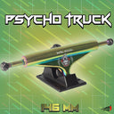 Trucks Psycho Verde Neochromo Goma Roja 146mm