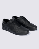 Tenis Vans Old Skool Black Black Piel Sintetica