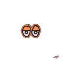 Pin Krooked Eyes Lapel Orange