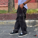 Pantalon Benzaa Cargo Pana Grafito