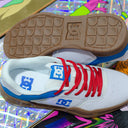 Tenis DC Central MX White Blue Red