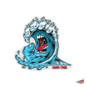 Sticker Santa Cruz Screaming Wave 10x10cm