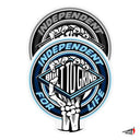 Sticker Independent For Life 10x9cm