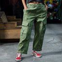 Pantalon Vans Girl Sidewalk Olivine