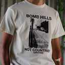 Playera GX1000 Bomb Hills Not Countrys Cream