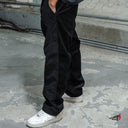 Pantalon As de Paz Negro Pana