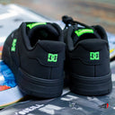 Tenis DC Central MX Black Green Flash
