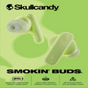Audifonos Skullcandy Smokin Buds Verde - True Wireless