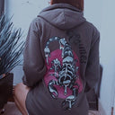 Sudadera Crimes Alacran Gris