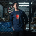Playera Spitfire Bighead Mid Fill Navy Red