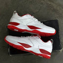 Tenis DC Shoes Tribeka JS White Leather Red