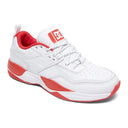 Tenis DC Shoes Tribeka JS White Leather Red