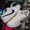 Tenis Nike SB Dunk Low Pro White Black Gum