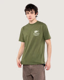 Playera Vans Stacked Hi Green