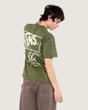 Playera Vans Stacked Hi Green