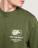 Playera Vans Stacked Hi Green