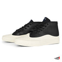 Tenis Globe Gillette Mid Top Black Leather