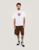 Short Vans Check 5 Baggy Checker Brown