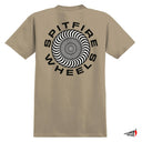 Playera Spitfire Classic 87 Swirl Fill Sand
