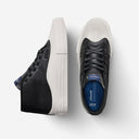 Tenis Globe Gillette Mid Top Black Leather