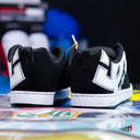 Tenis DC Womens Court Graffik Black White Stencil