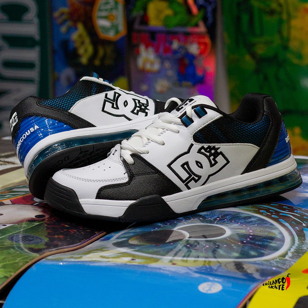 Tenis DC Versatile White Black Blue XWKB - Main Image