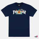 Playera Thrasher x Toy Machine Vortex Navy