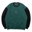 Sudadera Benzaa Crewneck Verde Negro