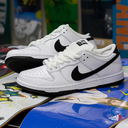 Tenis Nike SB Dunk Low Pro White And Black
