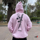 Sudadera Crimes Navaja y Rosa
