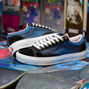 Tenis Vans Skate Old Skool 36 + Pro Black Navy