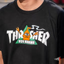 Playera Thrasher x Toy Machine Vortex