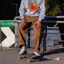 Pantalon Vans Check5 Baggy Denim Trousers Sepia