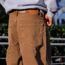 Pantalon Vans Check5 Baggy Denim Trousers Sepia