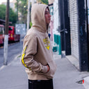 Sudadera Krooked Bird Lightening Sandstone