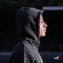 Sudadera Former Legacy Scratch Washed Black