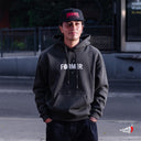 Sudadera Former Legacy Scratch Washed Black