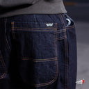 Pantalón Benzaa Carpintero Mezclilla Resorte