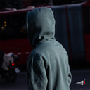 Sudadera Baker Arch Logo Army