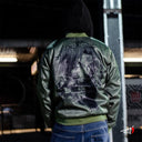 Chamarra Primitive x Naruto Clones Bomber Olive